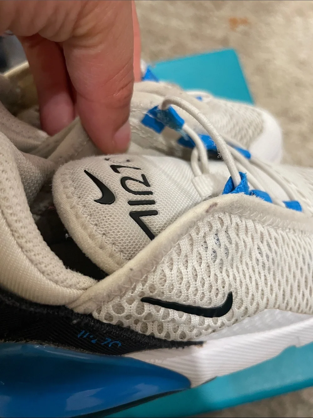 Nike breathable white